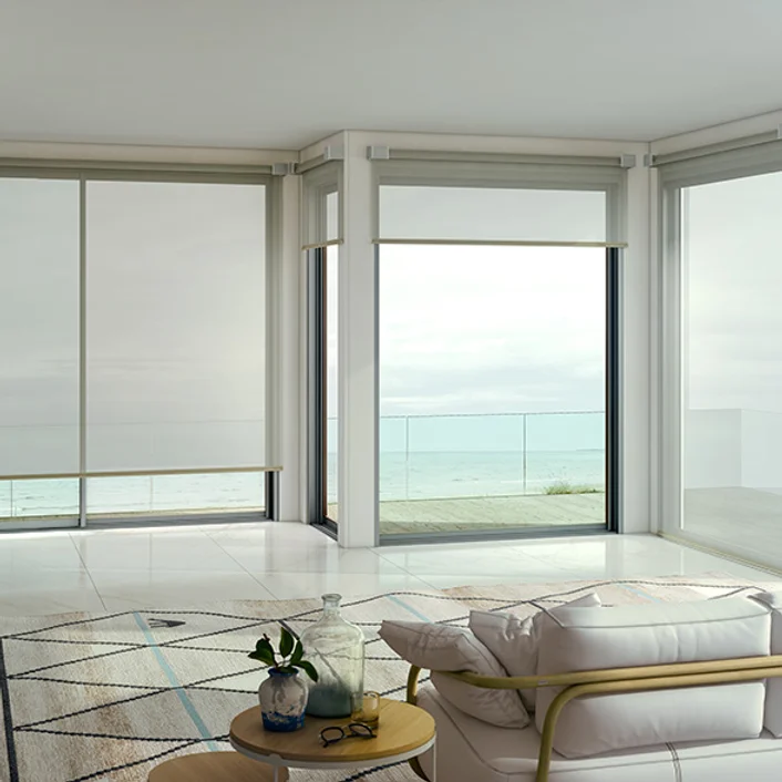 Tenda a rullo con frontale decorativo 2